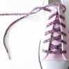 Shoelaces Purple Plum Paisley